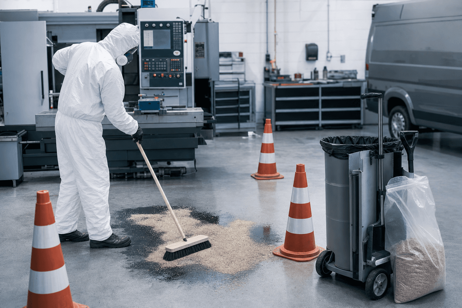 Specialistische reiniging met RI&E, PBM en afgestemde werkmethode