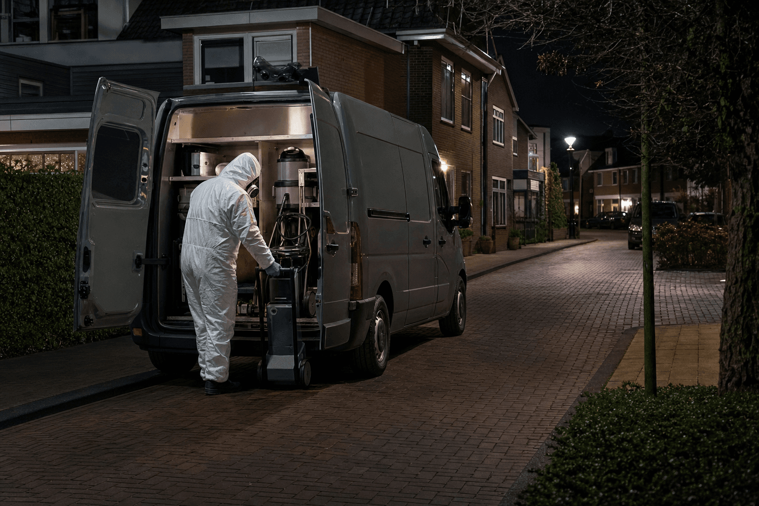 Calamiteitenteam met neutrale bus en directe telefonische triage